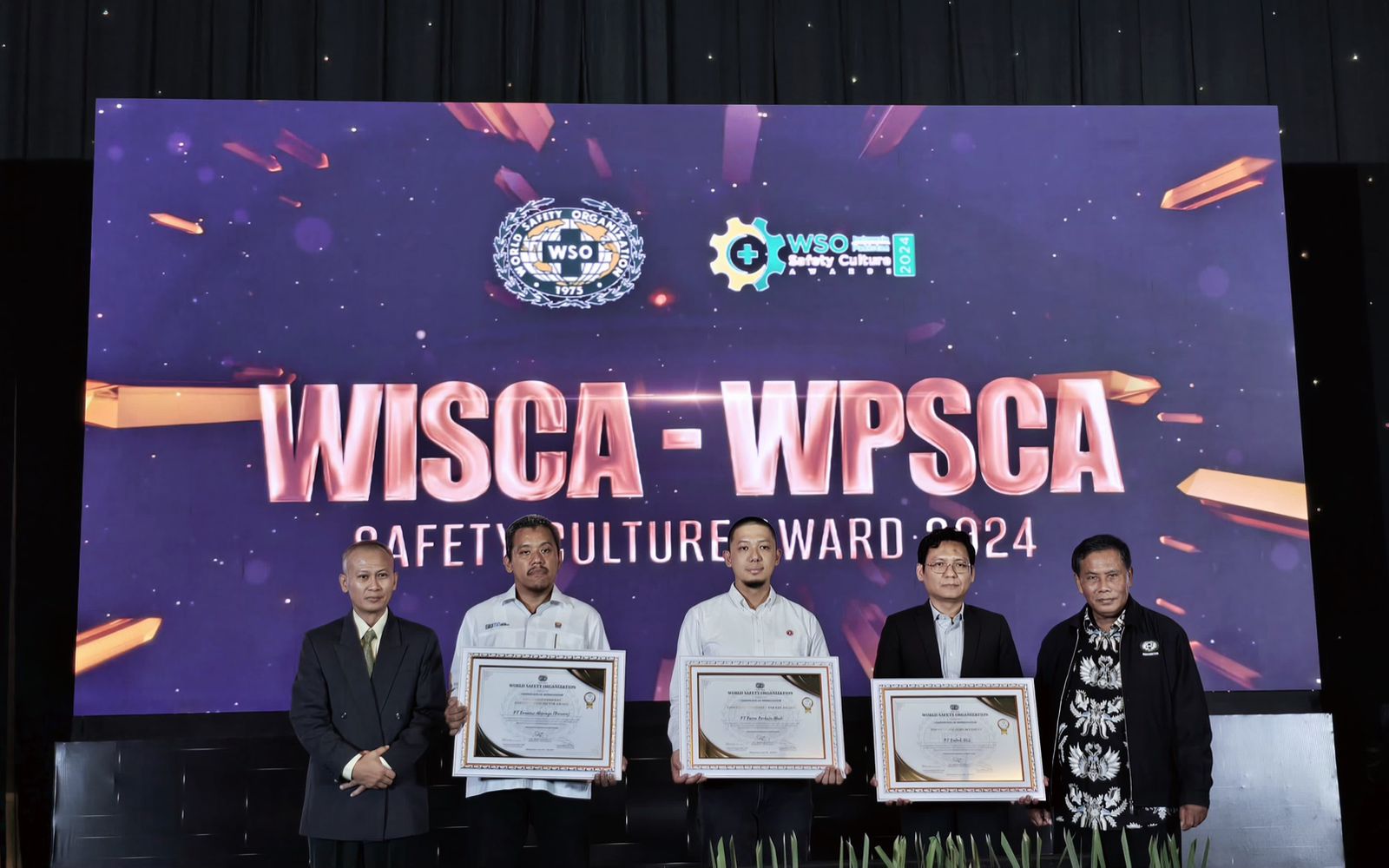 Terapkan Budaya K3 Berkelanjutan Berstandar Tinggi, Brantas Abipraya Kembali Raih Gold di WISCA