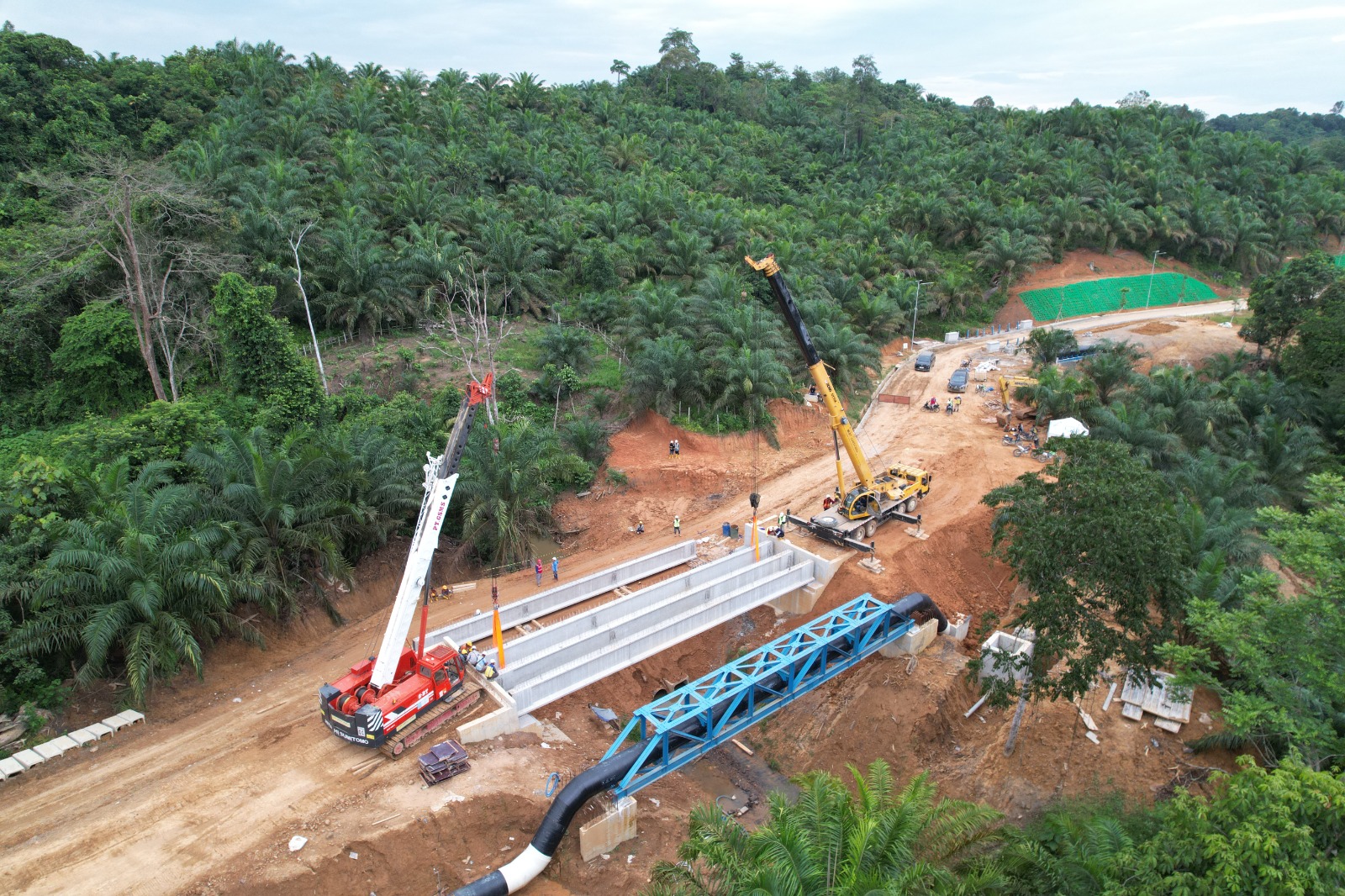 Atasi Krisis Air Bersih, Brantas Abipraya Percepat Pengerjaan  SPAM di IKN