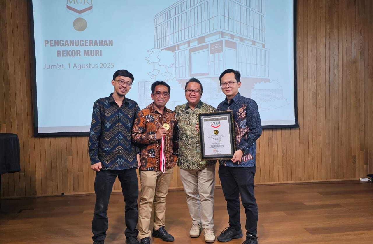 PT Brantas Abipraya (Persero), meraih prestasi di tingkat nasional melalui penghargaan dari Museum Rekor Dunia Indonesia (MURI).