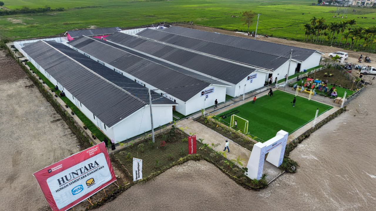 Huntara Karya Abipraya Siap Dihuni