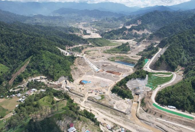 PT Brantas Abipraya (Persero) percepatan pembangunan Bendungan Bulango Ulu di Kabupaten Bone Bolango, Provinsi Gorontalo.