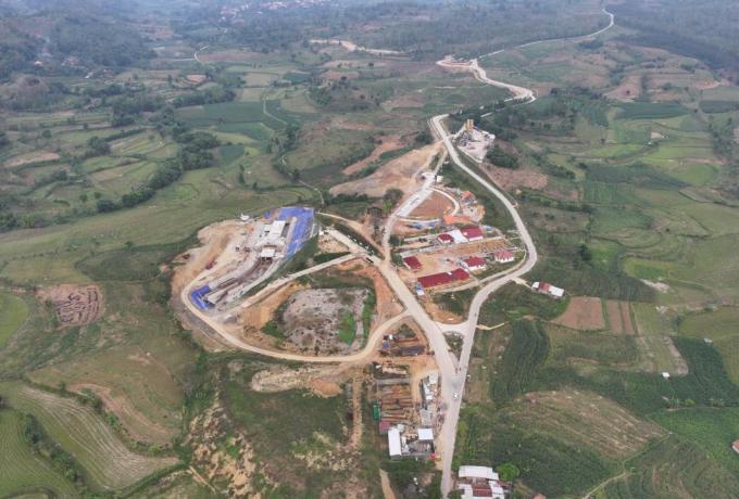 Pembangunan Bendungan Cabean yang berlokasi di Desa Karanganyar dan sebagian di Desa Todanan