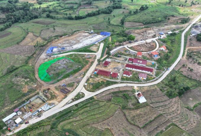 Bendungan Cabean yang berlokasi di Blora, Jawa Tengah