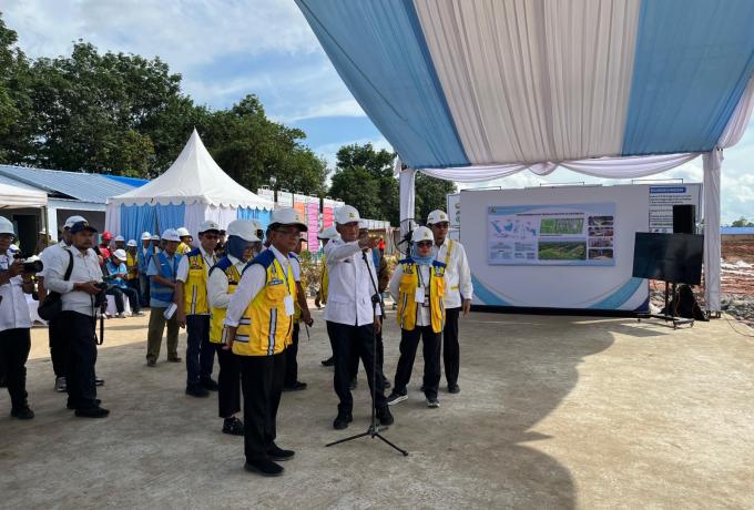 Brantas Abipraya Berkomitmen dalam Pembangunan Sekolah Rakyat di Banjarbaru, Kalimantan Selatan